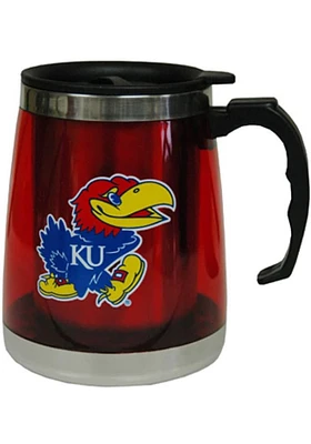 Kansas Jayhawks Acrylic Ceramic Mug - Blue