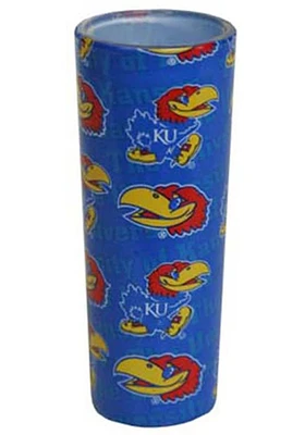 Kansas Jayhawks Shadow Shot Glass