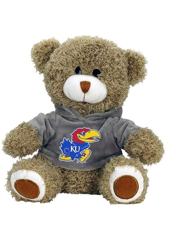 Kansas Jayhawks Bear Plush - Grey