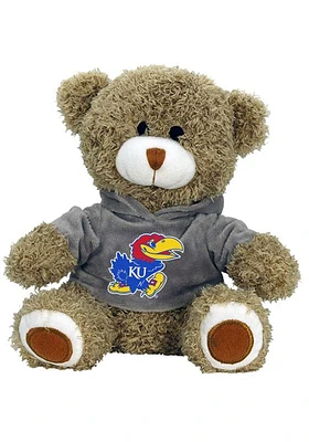 Kansas Jayhawks Bear Plush - Grey