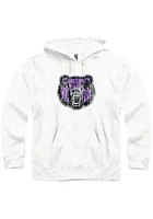 Central Arkansas Bears Mens White Team Logo Long Sleeve Hoodie