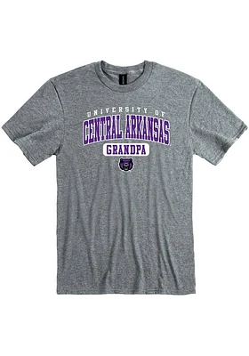 Central Arkansas Bears Grandpa Number One Short Sleeve T Shirt