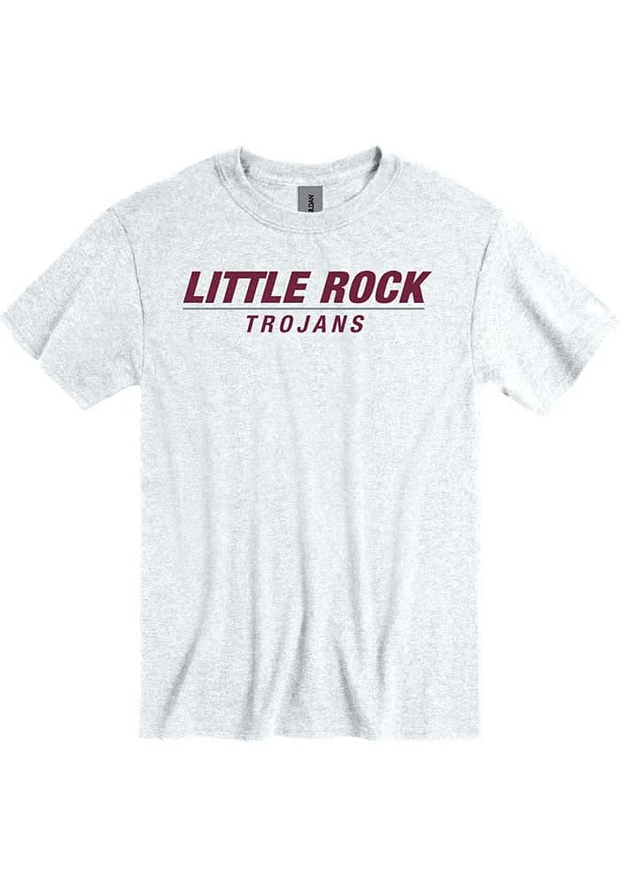 U of A at Little Rock Trojans Ash Rally Loud Short Sleeve T Shirt