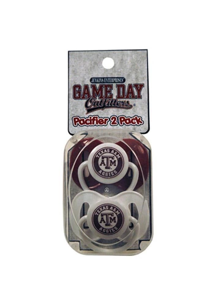 Texas A&M Aggies 2 Pack Baby Pacifier