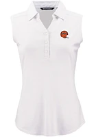 Cutter and Buck Cincinnati Bengals Womens Historic Forge Eco Polo Shirt