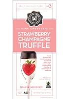 St Louis Dark Chocolate Strawberries Champagne Craft Bar Candy