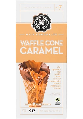 St Louis Milk Chocolate Waffle Cone Craft Bar Candy
