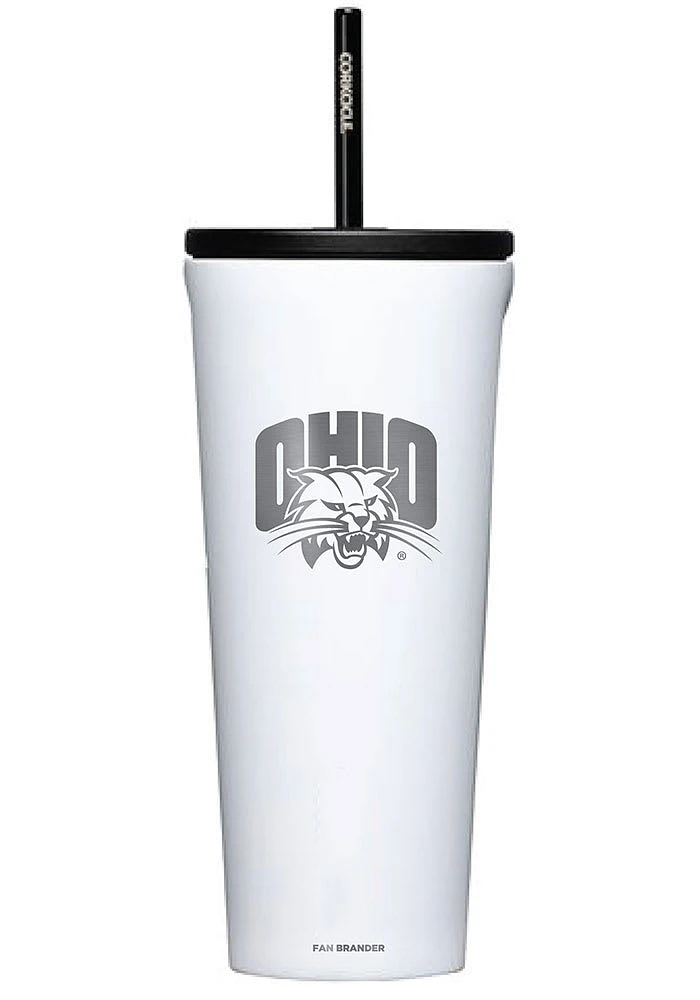 Ohio Bobcats Corkcicle 24oz Cold Stainless Steel Tumbler