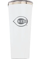 Cincinnati Reds Corkcicle Triple Insulated Stainless Steel Tumbler - White