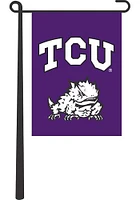 TCU Horned Frogs 13x18 Garden Flag