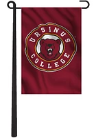 Ursinus Bears Team Logo Garden Flag - Red