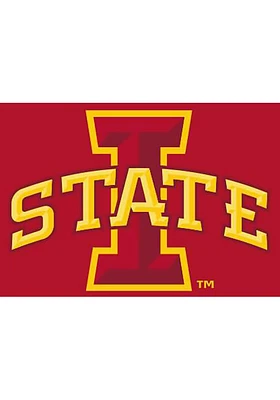 Iowa State Cyclones Team Logo Banner - Red
