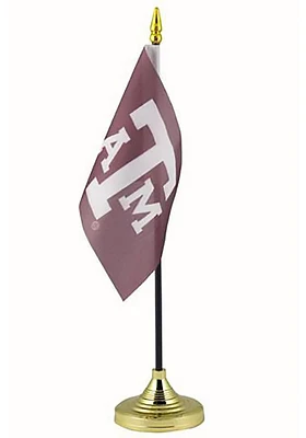 Texas A&M Aggies 4x6 Silk Screen Desk Flag