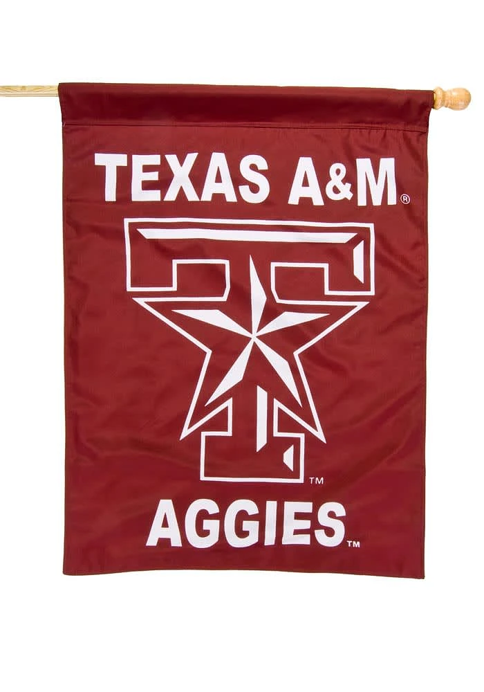 Texas A&M Aggies 30x40 Maroon Silk Screen Banner - Maroon