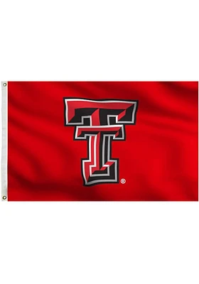 Texas Tech Red Raiders 3x5 Grommet Silk Screen Grommet Flag