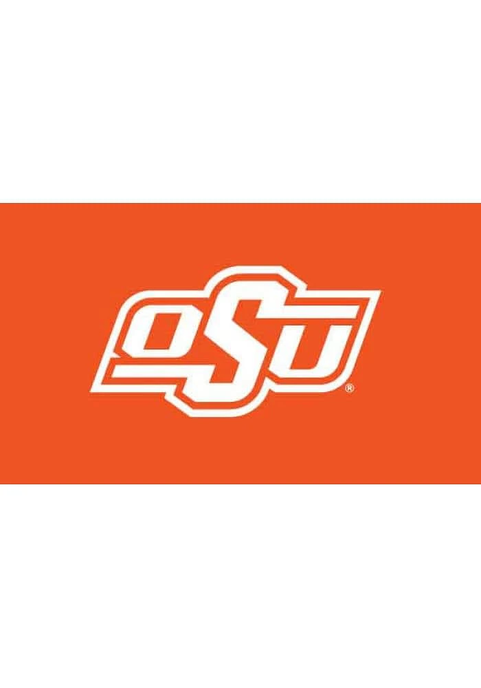Oklahoma State Cowboys 3x5 ft Silk Screen Grommet Flag - Orange
