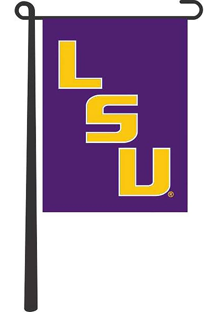 LSU Tigers 13x18 Garden Flag - Purple