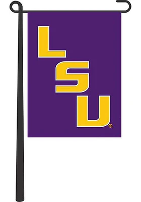 LSU Tigers 13x18 Garden Flag - Purple