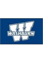 Washburn Ichabods 3x5 Grommet Silk Screen Grommet Flag - Blue