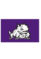 TCU Horned Frogs 3x5 Purple Grommet Silk Screen Grommet Flag - Purple