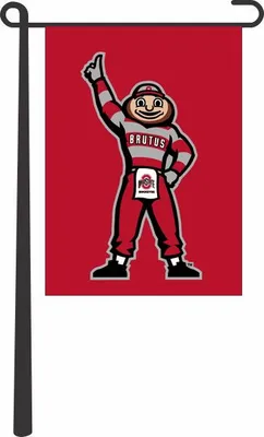 Ohio State Buckeyes 13x18 Inch Garden Flag