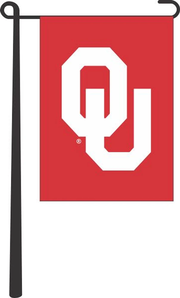 Oklahoma Sooners 13x18 Inch Design Garden Flag - Red