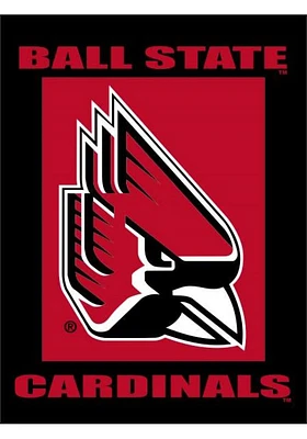 Ball State Cardinals 30x40 Inch Banner - Red