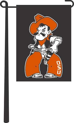Oklahoma State Cowboys 13X18 Inch Design Garden Flag - Black