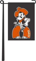 Oklahoma State Cowboys 13X18 Inch Design Garden Flag - Black