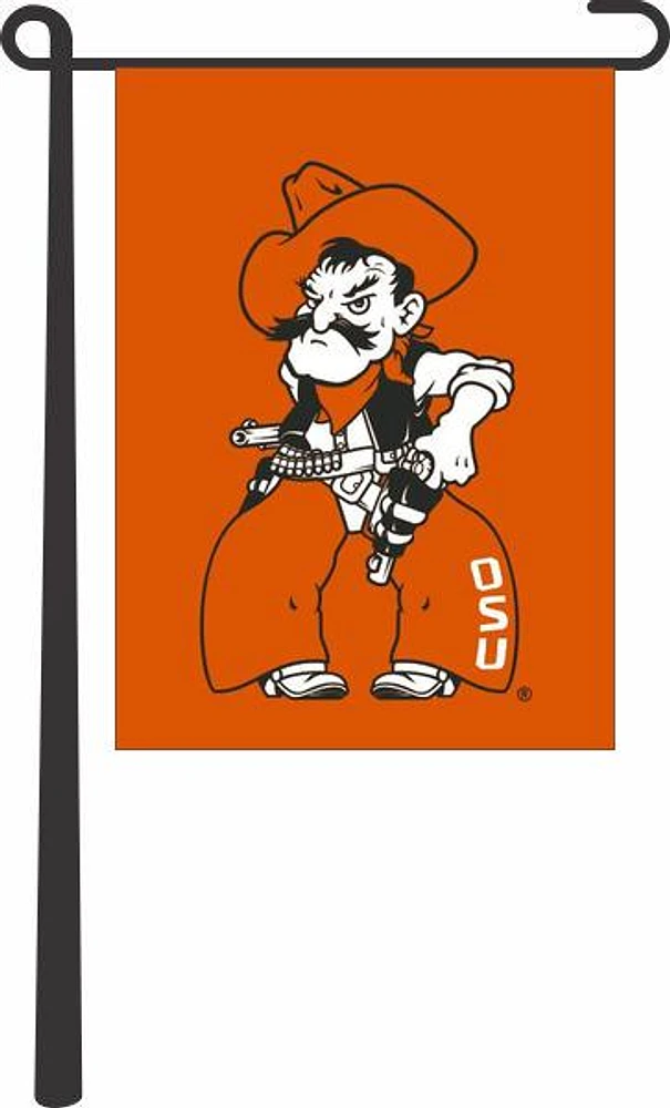 Oklahoma State Cowboys 13X18 Inch Style Garden Flag - Orange