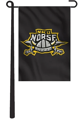 Northern Kentucky Norse 11x15 Black Garden Flag - Black