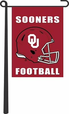 Oklahoma Sooners 13X18 Inch Garden Flag - Red