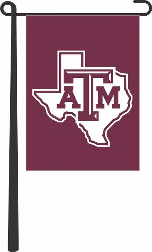 Texas A&M Aggies 13X18 Inch Graphic Garden Flag - Maroon