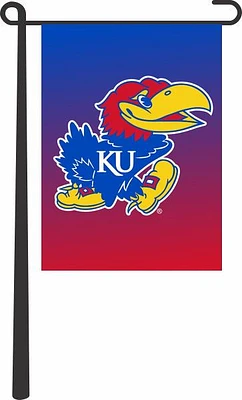 Kansas Jayhawks 13X18 Inch Garden Flag - Blue