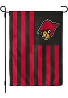 Louisville Cardinals 13X18 Inch Graphic Garden Flag - Black