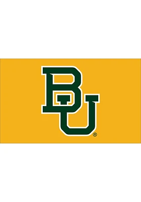 Baylor Bears 3x5 Ft Silk Screen Grommet Flag - Yellow