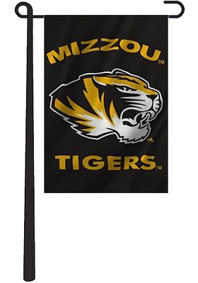 Missouri Tigers 13x18 Black Garden Flag - Black