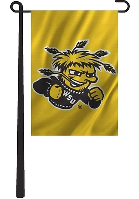 Wichita State Shockers 13x18 Yellow Garden Flag - Gold