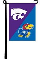 Kansas Jayhawks 13x18 Garden Flag