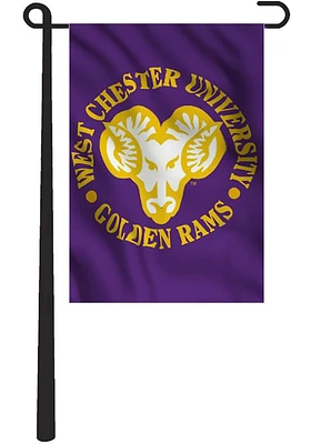 West Chester Golden Rams 13x18 Purple Garden Flag - Purple
