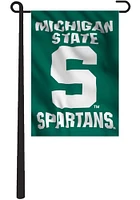 Michigan State Spartans 13x18 Green Garden Flag - Green