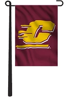 Central Michigan Chippewas 13x18 Maroon Garden Flag - Red