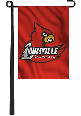 Louisville Cardinals 13x18 Red Garden Flag - Red