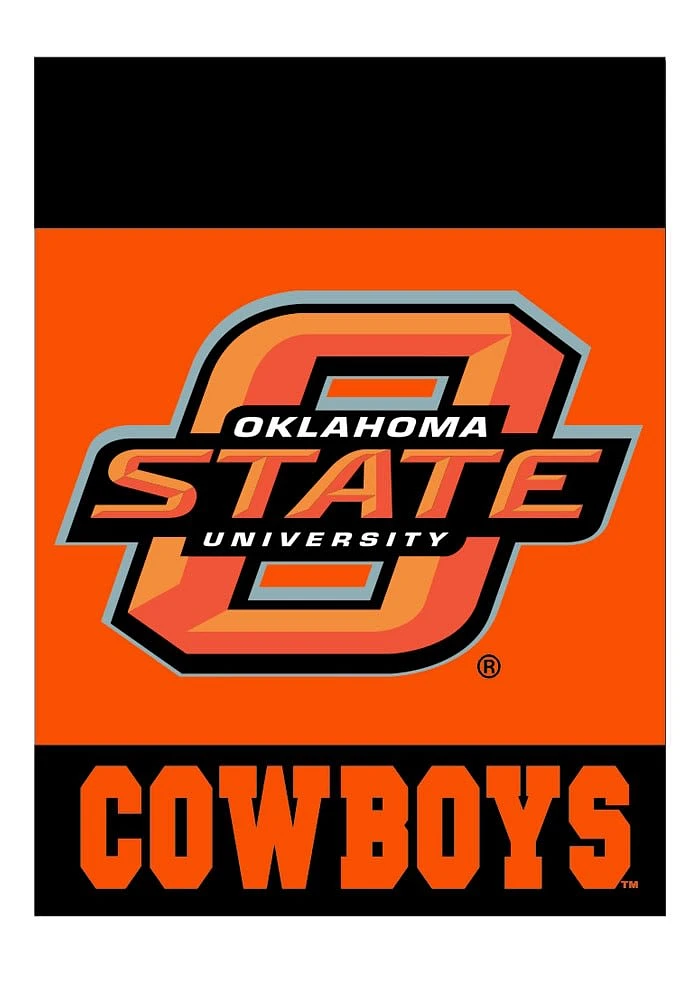 Oklahoma State Cowboys Panel Banner - Orange