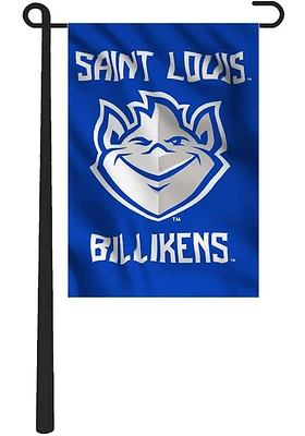 Saint Louis Billikens 13x18 Team Logo Garden Flag - Blue