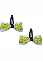 Michigan Wolverines Clippie Baby Hair Barrette