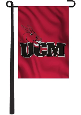 Central Missouri Mules 13x18 Red Garden Flag - Red