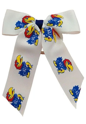 Kansas Jayhawks Pony Holder Kids Hair Ribbons