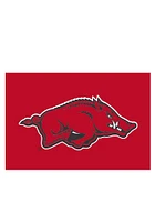 Arkansas Razorbacks 11x16 Red Silk Screen Car Flag - Cardinal