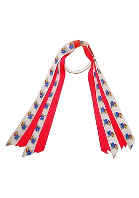 Kansas Jayhawks Mini Pony Streamer Kids Hair Ribbons